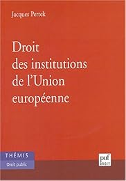 Droit des institutions de l'Union européenne
