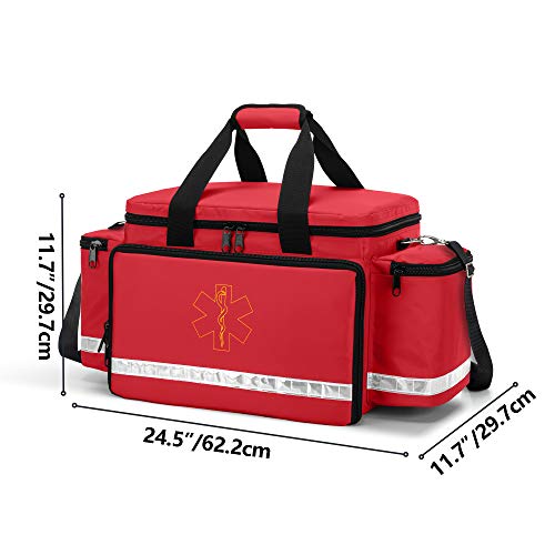 Trunab Emergency Responder Trauma Bag Empty, Professional First Aid