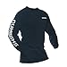 Shimano Long Sleeve Cotton Tee-Shirt, X-Large, Navy