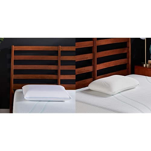 TempurPedic TEMPURCloud Breeze Dual Cooling Pillow, King & Symphony Pillow Luxury Soft Feel