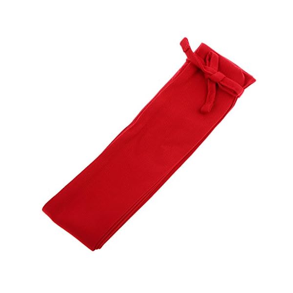 Cotton-Cloth-Fishing-Rod-Protector-Sleeve-Sock-Storage-Bag-Red-Color Cotton-Cloth-Fishing-Rod-Protector-Sleeve-Sock-Storage-Bag-Red-Color