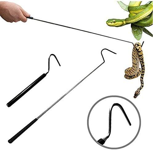 YEIU Collapsible Snake Hook,Catch And Handle Corn Snakes,Kingsnakes, Rosy Boas, Ball Pythons And Other Small Snakes
