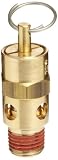 Control Devices ST Series Brass ASME Safety Valve, 60 psi Set Pressure, 1/4" Male NPT