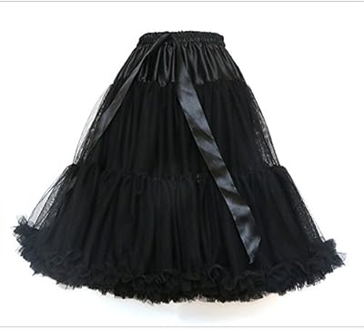 Linruo Vintage Dress Crinoline Petticoat Underskirt Skirts