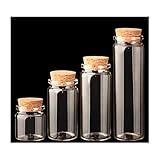 1PCS High Borosilicate Glass Storage jar Clear
