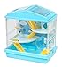 IRIS USA Hamster and Gerbil Pet Cage, 3-Tier, Blue
