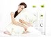 Equinox International Queen/Standard Size 17 X 25-Inches Shredded Memory Foam Pillow with Removable Bamboo Soft Pillow Case