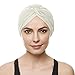 Beemo Womenâ€™s Swim Bathing Turban - Ivory