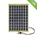 ECO-WORTHY Waterproof 10 Watts 12 Volts Epoxy Solar Panel Module with Diode 12V Battery Charger Camping