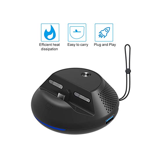 Compatible for Nintendo Switch Dock/Stand With Heat Dissipation Durable Replacement Charging Dock for Nintendo Switch ,Portable Charge TV Dock with 3 USB ports, 1 HDMI 1080P - Thumbnail 7