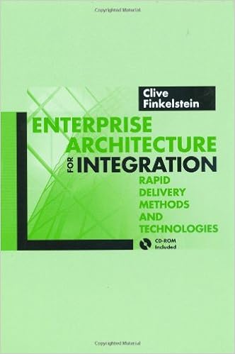 Enterprise Architecture For Integration Rapid Delivery - 