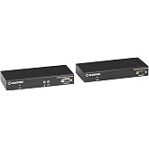 KVM Extender KIT Over CATX - Single-Monitor, DVI-D, USB 2.0, Audio, Serial, LOCA