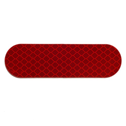 EZGO Golf Cart 607547 Rear Reflex Reflector, Red