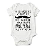 Ah Pardon Me My Good Sir I Believe I May Have Shat My Pantaloons Baby One Piece