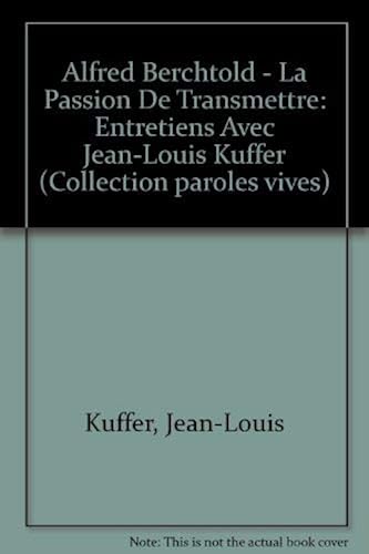 Download La passion de transmettre PDF