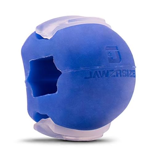 Jawzrsize Jawline Exerciser and Neck Toning (Advanced Blue)