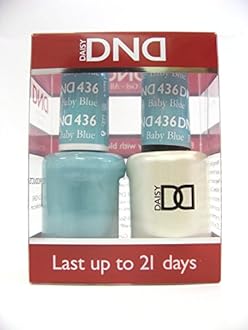 DNDDuo Gel (Gel & Matching Polish) Spring Set 436 - Baby Blue