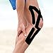 Kinesiology Therapeutic Sports Tape - RECOVER FASTER AND INCREASE YOUR ATHLETIC PERFORMANCE – GO FOR LONGER AND STRONGER than ever before - by FoxxTape (Black, Single Roll)