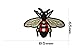 Zeng Bee Embroidered Iron-On Patch, Embroidery Applique by DIY Cloth Art Embroidery Decoration Jeans Hats Blouses Sewing sew Shirts Appliques