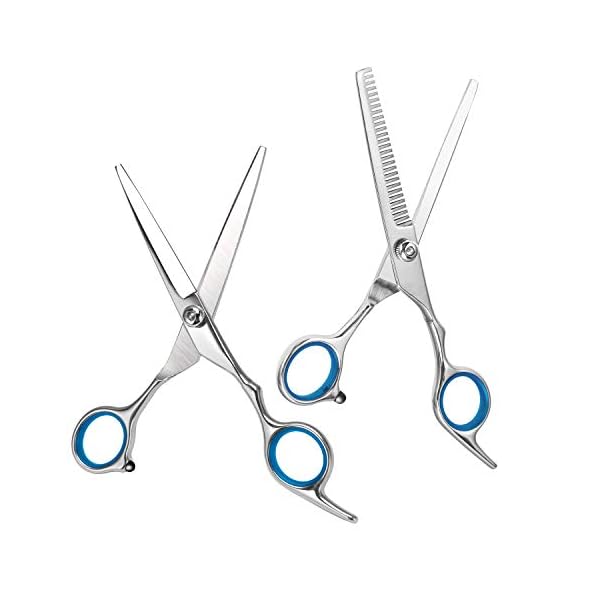 Bubuxy-Hair-Scissors-Hair-Cutting-Shears-Professional-Hair-Cutting-Kits-Thinning-Shears-Hairdressing-Set Bubuxy Hair Scissors, Premium Hairdressing Scissors, Professional Hair Cutting Kits Thinning Shears Hairdressing Set