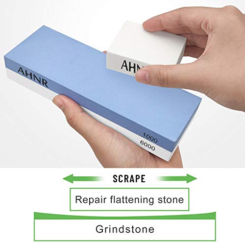 Flattening Stone & Sharpening Whetstone Stoning Angle Guide, Polishing Tool for Kitchen, Hunting and Pocket Knives or Blades