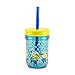 Despicable Me Minion Mason Jar Cup with Screw-on Lid and Straw