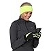 TrailHeads Womens Ponytail Headband - Moisture Wicking Hair Headband for Running, Winter, Workout - Athletic Headband Women - Hi-Vis