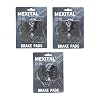 MEXITAL motorfiets remblokken voor MXB188-188-192 voor + achter.