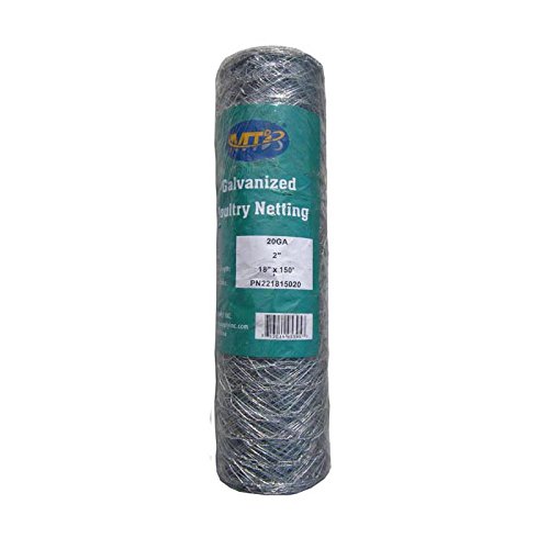 MTB 20GA Galvanized Hexagonal Poultry Netting