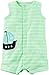 Carter's Baby Boys' Striped Sailboat Snap up Romper 9 Months