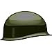 BrickArms 2.5 Scale LOOSE Helmet M1 Steel Pot Green