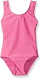 Danskin Big Girls' Gymnastics Leotard, Twinkle Pink, Large (12/14)