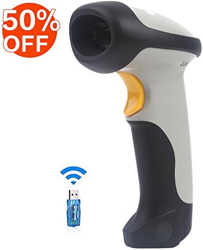 YOUFU Wireless Bluetooth Automatic Barcode Scanners with USB for Cordless Datalogic Quick Scanning for Store Supermarket Warehouse Support for Windows IOS Android system