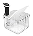 Everie Collapsible Hinge Lid, Compatible with Instant Pot Sous Vide Cooker SSV800, Compatible with Rubbermaid 12 18 22 Qt Sous Vide Container (Corner Mount)