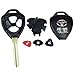 WBOY Uncut Blade Remote Key Fob Shell Case Remote Key Shell 3 Button