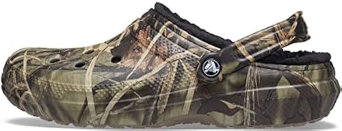 Crocs unisex adult Men's and Women's Classic Lined Fuzzy