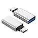 USB C Adapter, Rankie 2-Pack Hi-speed USB-C to USB-A 3.0 Adapter for USB Type-C Devices Including Galaxy S8, MacBook Pro, ChromeBook Pixel, Nexus 5X, Nexus 6P, Nokia N1 Tablet and More (Silver)
