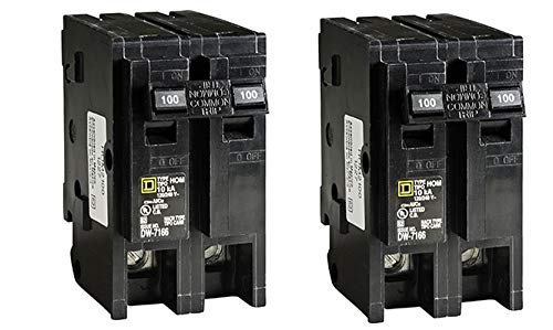 Square D By Schneider Electric Hom2100cp Homeline 100 Amp Two Pole Circuit Breaker Pack Of 2 Amazon Com Industrial Scientific