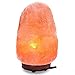 Salt Lamp, SKYROKU Himalayan Crystal Rock Lamp Hand Carved Natural with Wooden Base UL-Approved Cord Dimmer Control and Bulb (1 Pack)