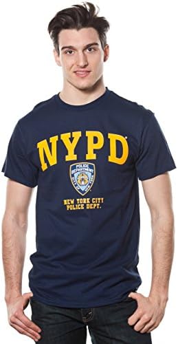 NYPD Adult Yellow Printed Tee