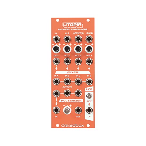 Dreadbox Utopia CV-Audio Manipulator, Mixer, LFO
