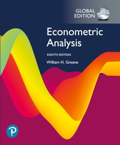 Econometric Analysis: 9780134461366: Economics Books @ Amazon.com