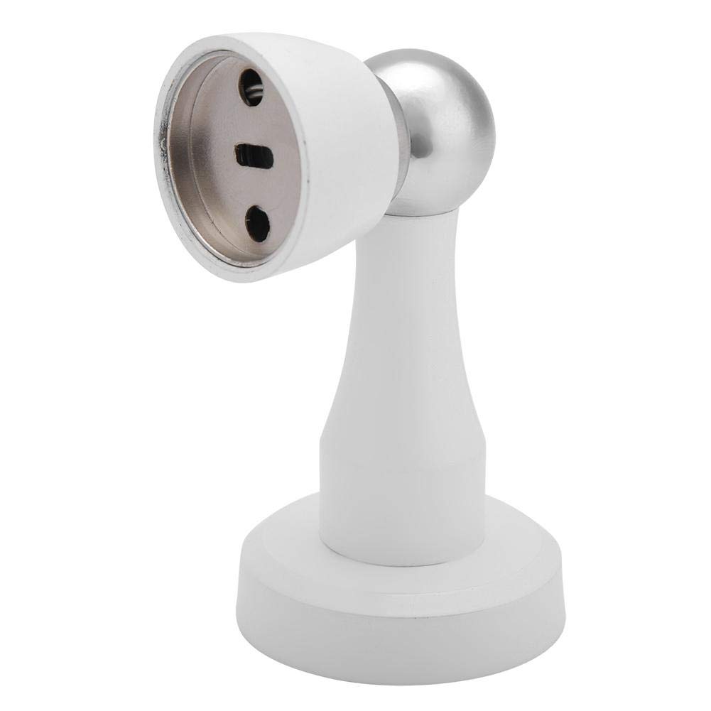 Door Stopper, Fydun Door Wall Protector, Magnetic Door Stop Strong Magnet Door Stopper Holder Door Catch Accessories (White)