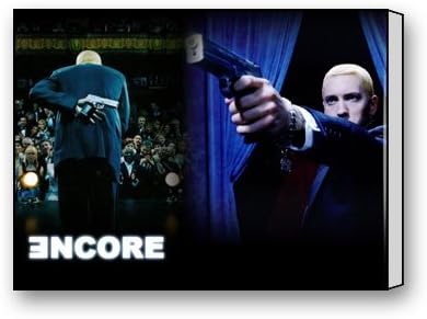 PrettyLee Custom Modern Wall Art Home Decor Canvas Prints Eminem Encore 16 X 12 Inch