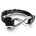 INBLUE Men,Women's Stainless Steel Genuine Leather Bracelet Bangle Black Infinity Symbol Love Adjustable