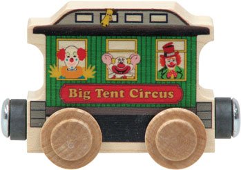 NameTrain Circus Wagon - Made in USA