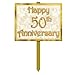 50th Anniversary Yard Sign Party Accessory (1 count) primary