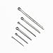 Sutemribor 100PCS Cotter Pin Clip Key Fastener Fitting Assortment Kit - 304 Stainless Steel