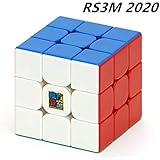 CuberSpeed MFJS Moyu RS3 M 2020 3x3 Speed Cube stickerless Moyu RS3M 2020 Mofang Jiaoshi MF3RS3 M Cube