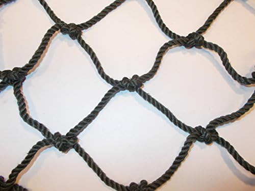 Netting 70x70x4mm Cargo Pond Pool Child Safety Bird Protector Cover Horse Feeder (2m x 3m, khaki)
